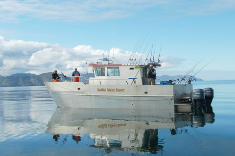 Salmon Fishing Boat