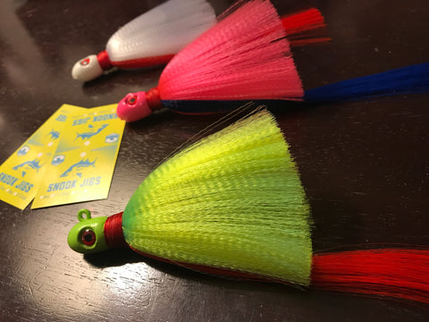 Snook Jigs With Packaging
